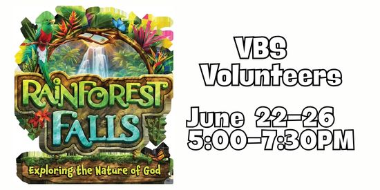 VBS Volunteers 2026